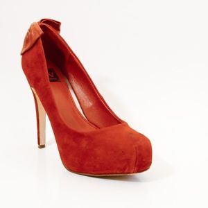 Dolce Vita Briar Red Suede Size 8.5